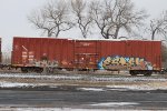 BNSF 782336 This Is A Condemned Box Car